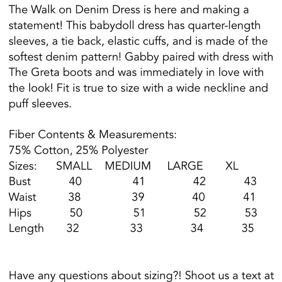 Denim Dress - Picture 4 of 4